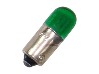 Lampada 1 polo verde 12v 4w