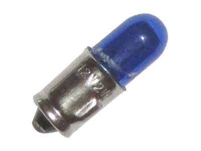 Lampada painel antigo azul 12v 2w