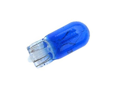 Lampada esmagada pequena azul 12v 2w