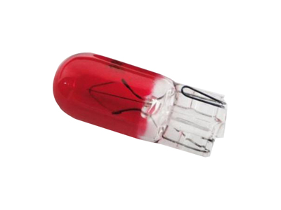 Lampada esmagada pequena vermelha 12v 2w