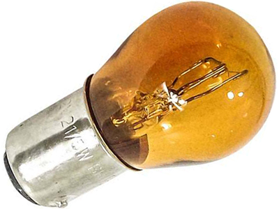 Lâmpada 2 Polos 1034 Desencontrados Âmbar (12V - 21/5W)