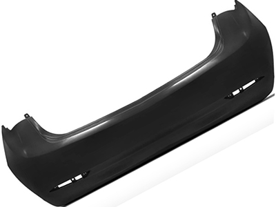 Parachoque Traseiro HB20 Sedan 12/15 (Preto Liso)