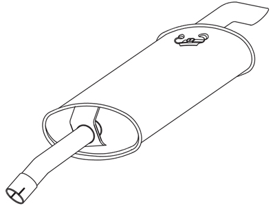 Silencioso tras saveiro 1 6 1 8 96 97