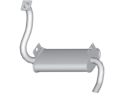 Silencioso tras kombi diesel