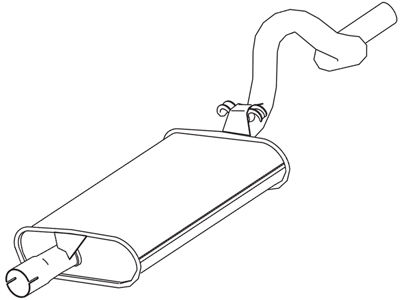 Silencioso interm chevette marajo chevy