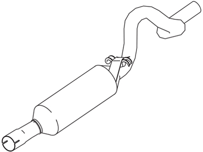 Silencioso interm chevette marajo chevy s abafador