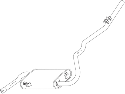 Silencioso tras voyage parati saveiro 1 8 87 91