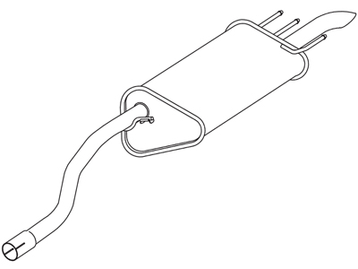 Silencioso tras escort sw 97