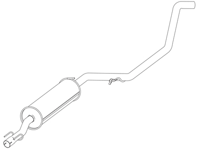 Silencioso interm corsa pick up