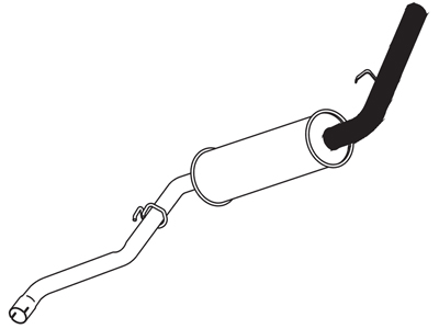 Silencioso tras uno 01 esportivo