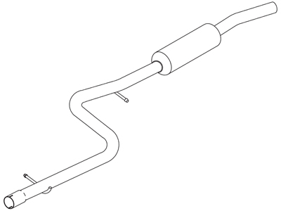 Silencioso interm strada 1 3 8v 03 05 e strada 1 5 8v 99 04