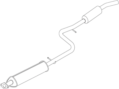 Silencioso interm strada 1 6 16v 99 02 e strada 1 8 8v 03 04