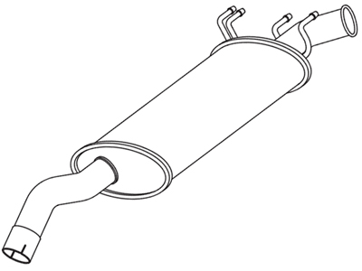 Silencioso tras tempra 2 0 16v 93 94 e 96 97