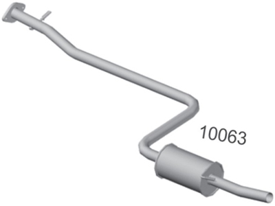 Silencioso interm courier 1 3 97 99 liquidacao