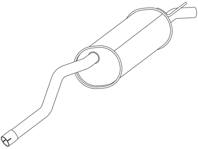 Silencioso tras clio hatch 1 0 99