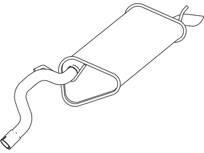 Silencioso tras palio 1 0 1 3 00 05 e palio 1 5 1 6 96 03