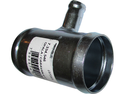 Tubo Água Opala (Manga Inferior Radiador - Grosso - C/Ar)