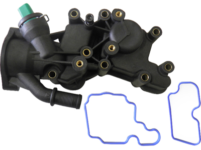 Carcaça Termostática Peugeot 206/207/208/Hoggar e C3