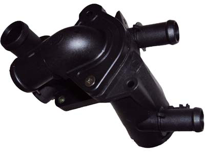 Conjunto flange agua gol 02 2 saidas c ar s tubo