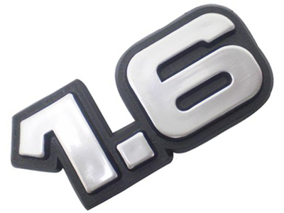 Emblema 1 6 90 chevrolet