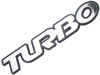 Emblema turbo s 10 blazer