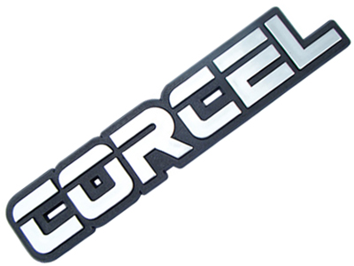 Emblema Corcel Cromado /93