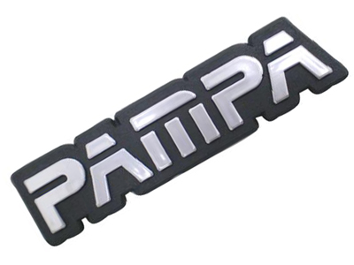 Emblema pampa cromado 93