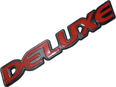 Emblema deluxe s 10 blazer vermelho