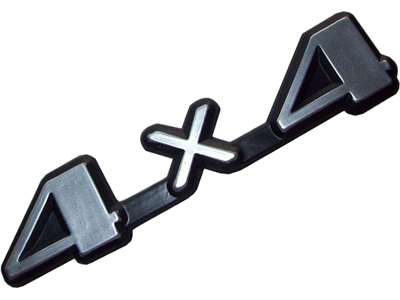 Emblema 4x4 cromado 93 ford