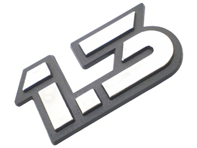 Emblema 1 3 cromado 93 ford