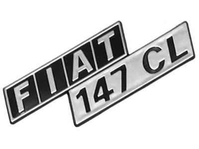 Emblema fiat 147 cl