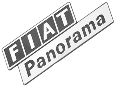 Emblema fiat panorama