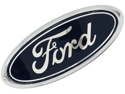 Emblema Ford Oval Azul Grade Zetec 97/