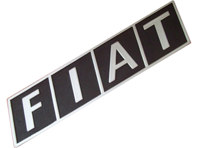 Emblema fiat mala