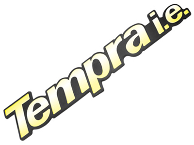 Emblema tempra ie dourado