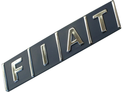 Emblema Fiat Mala