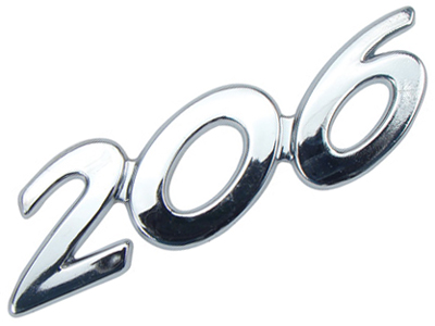 Emblema 206 peugeot