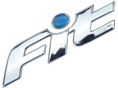 Emblema Fit Honda (Azul)