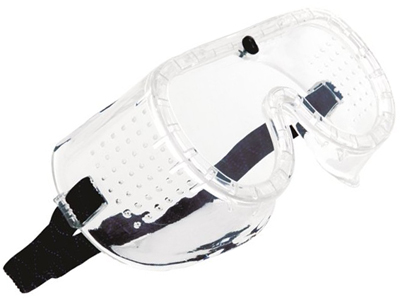 Óculos Segurança Proteção Plástico Ampla Visão Perfurado