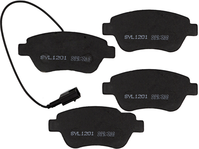 Pastilha freio stilo 1 8 8v 2003 bosch c alarme