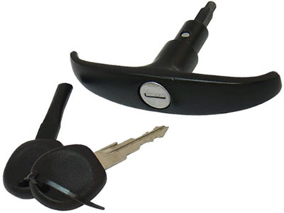 Cilindro porta mala kombi 96 preta