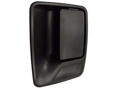 Maçaneta Ext F-250/350/4000 98/ LD (S/Furo - Preta)