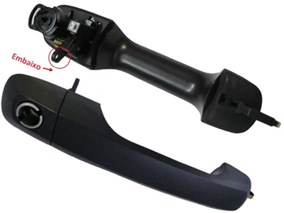 Maçaneta Ext Fiesta 02/14, Ecosport /12, Ranger 10/11 DD