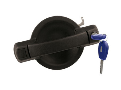 Maçaneta Ext Doblo 02/ DD (C/Chave - Preta)