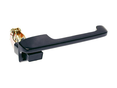 Maçaneta Ext F-1000/12000 93/98 LE (S/Chave - Preta)