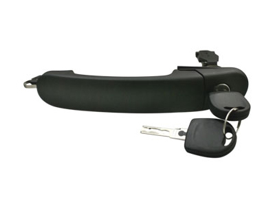 Maçaneta Ext Gol Ger III/IV 4P LE Elétrica (C/Chave - Preta)