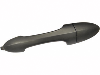 Maçaneta Ext Focus 98/08 TE/TD (S/Furo - Preta)