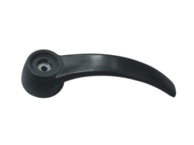 Macaneta int porta lat kombi clipper 97 plastica preta