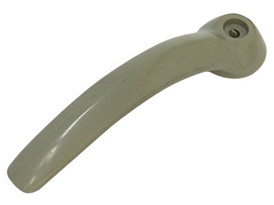 Macaneta int porta lat kombi clipper 96 plastica cinza