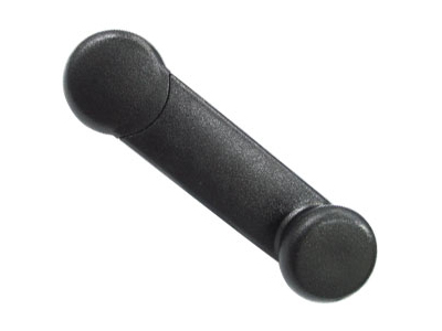 Manivela vidro ranger 04 preta